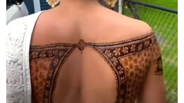Neck Mehndi Design Images Pictures (Ideas)