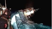 warship