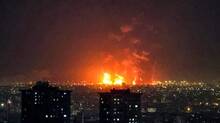 air-strikes